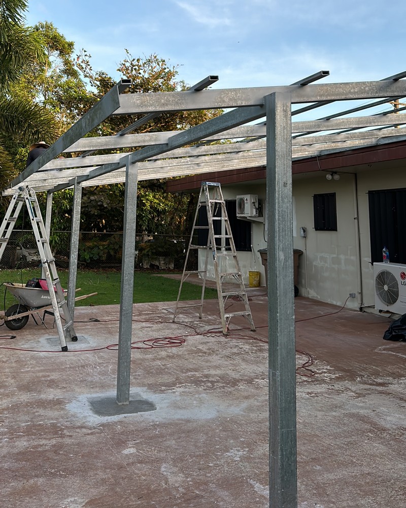 Steel Awnings, for Patios, and Garages 15